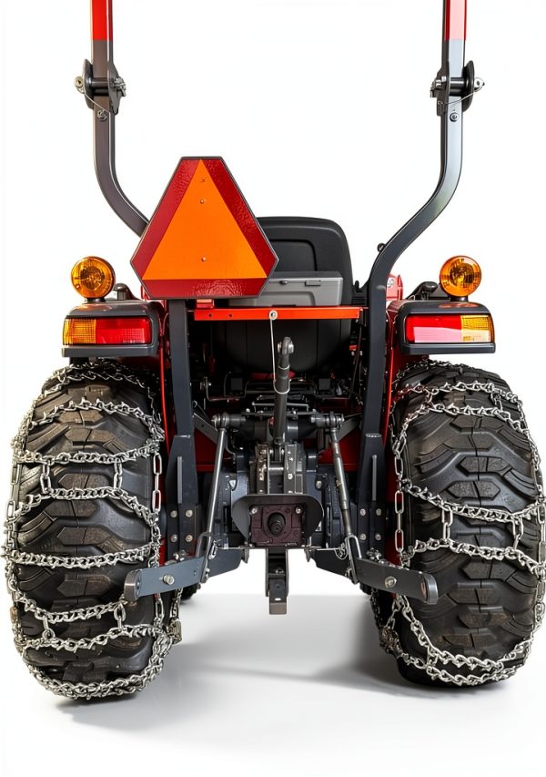 TireChain V-BAR Snow Chains 3/8 Cross for Tractors-3