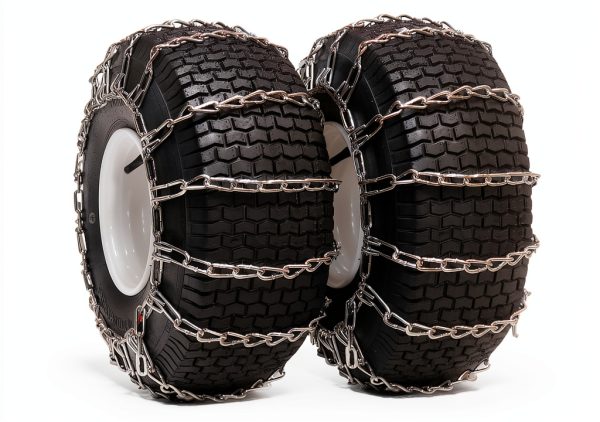 OakTen Tire Chains 16in Alloy Steel Snow Chain-0