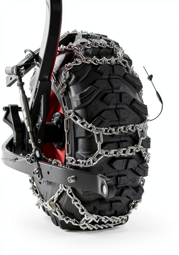 TireChain V-BAR Snow Chains 3/8 Cross for Tractors-2