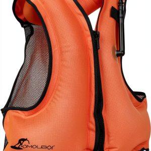 OMOUBOI Snorkel Vest Polyester PVC Adjustable-0