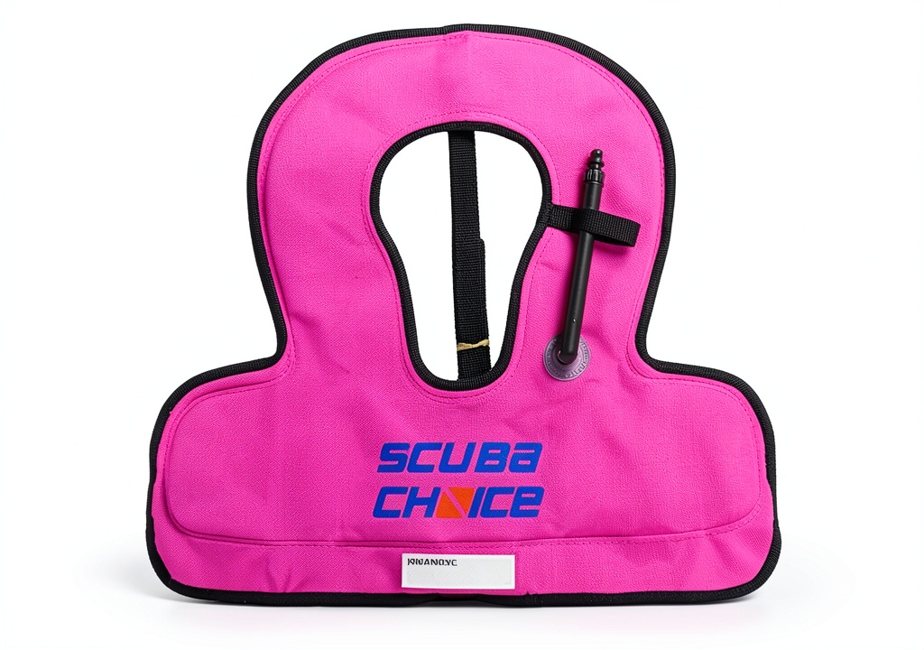 Scuba Choice Kid's Snorkel Vest with Name Box, Purple