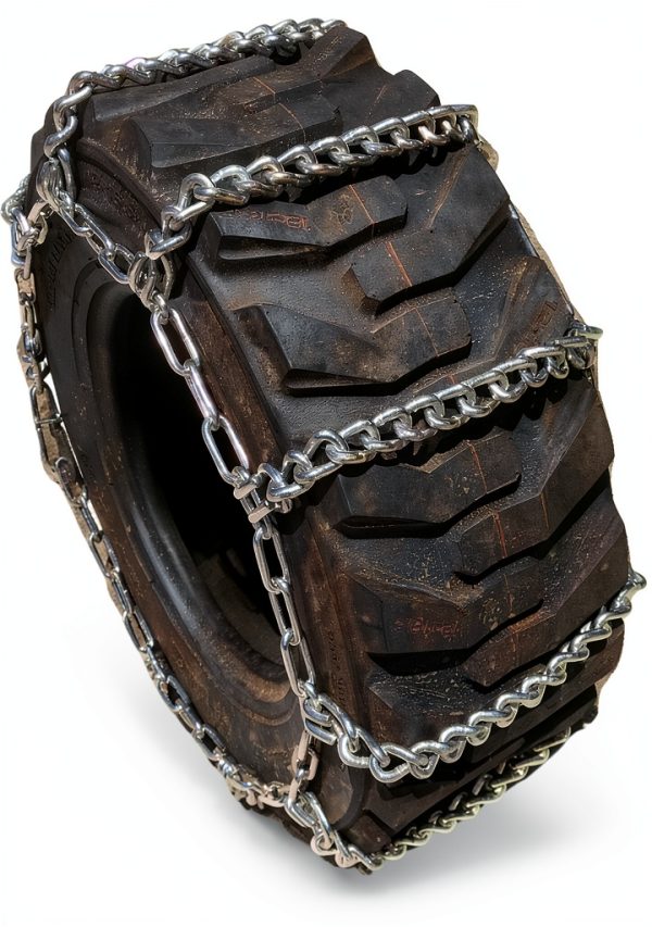 TireChain.com 4 Link Ladder Chains for Road and Farm Work-0