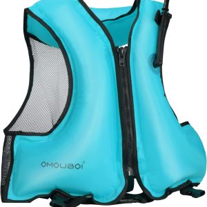 Willceal Inflatable Swim Vest Nylon Lightweight-0