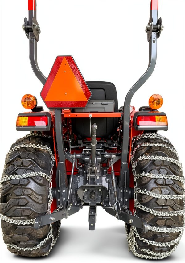 TireChain.com 2 Link Ladder Tire Chains for 16.9-24, 17.5-24-3