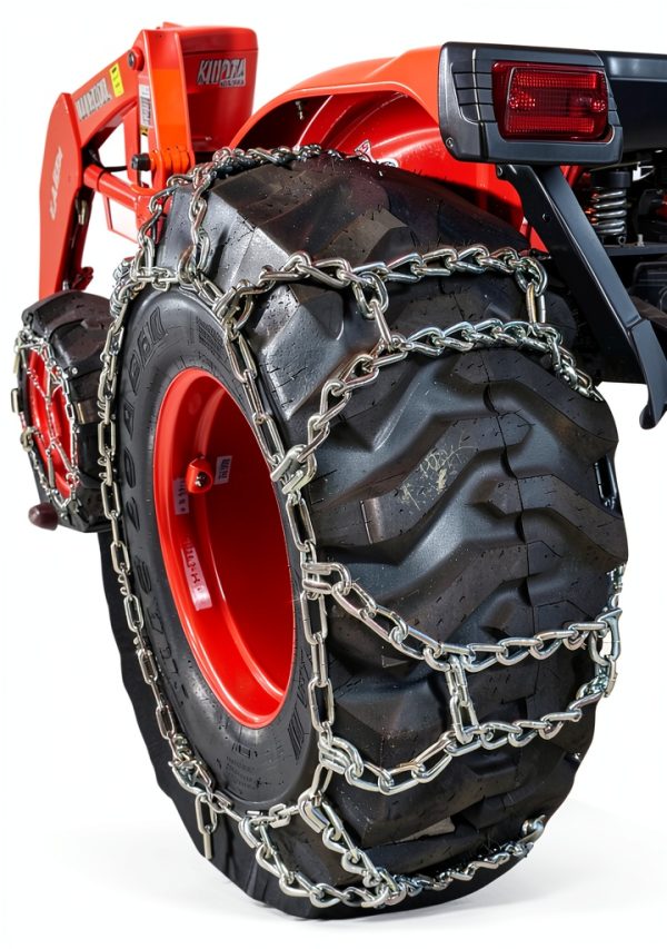 TireChain Duo Grip 3/8 Cross Chains for Tractors-2
