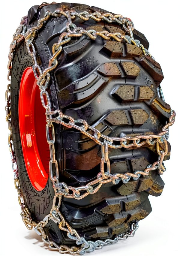 TireChain.com Duo Grip Tire Chains for Farm Tractors-0
