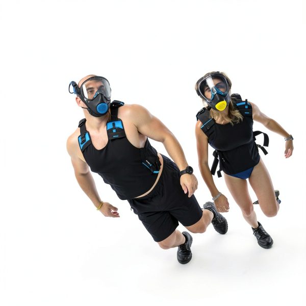 Snorkel Vest Seaview Palawan Black Neoprene Adults-4