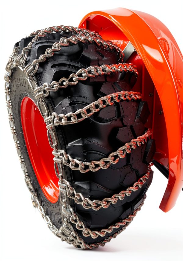 TireChain.com Carbon Steel 2 Link Ladder Tire Chains-2