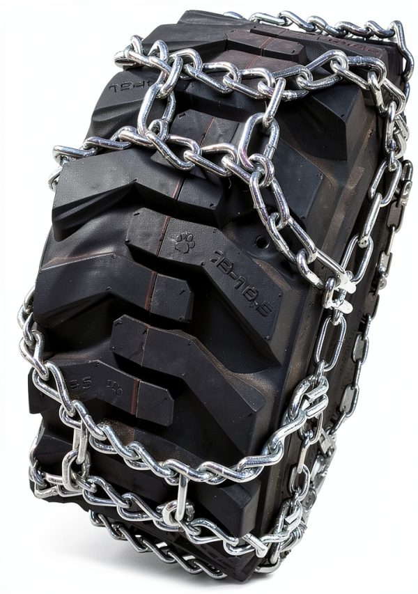 TireChain Duo Grip 3/8 Cross Chains for Tractors-1