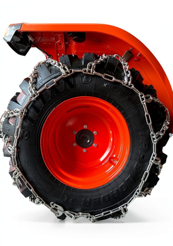 TireChain V-BAR Snow Chains 3/8 Cross for Tractors-1