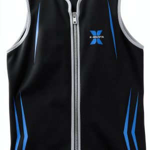 Diving Surf Vest RNXRZANK Black 3mm Neoprene-0