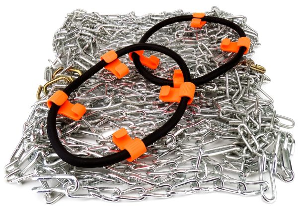 MowerPartsGroup Metal Snow Chain for 20-21 Inch Tires-3