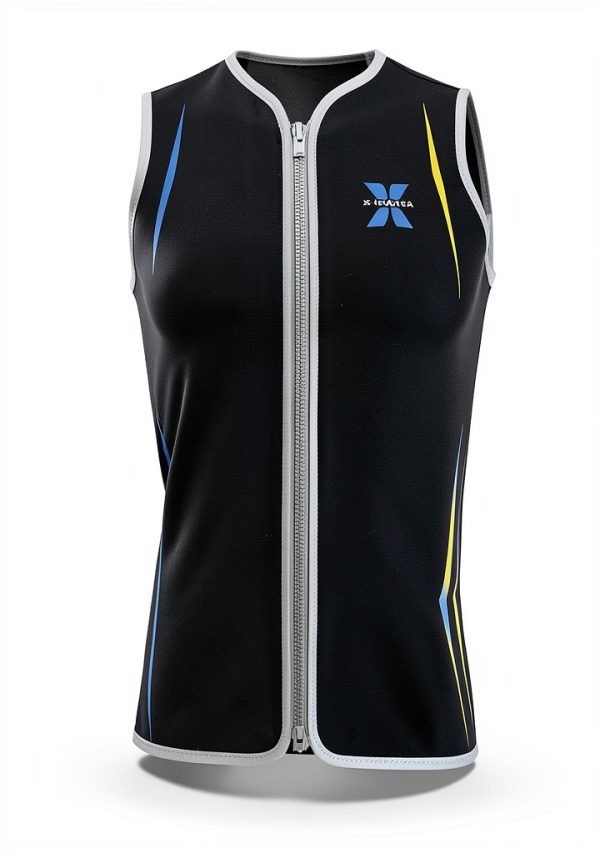 Diving Surf Vest RNXRZANK Black 3mm Neoprene-2