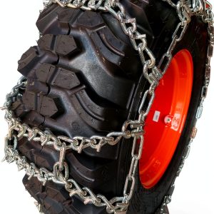 TireChain V-BAR Snow Chains 3/8 Cross for Tractors-0