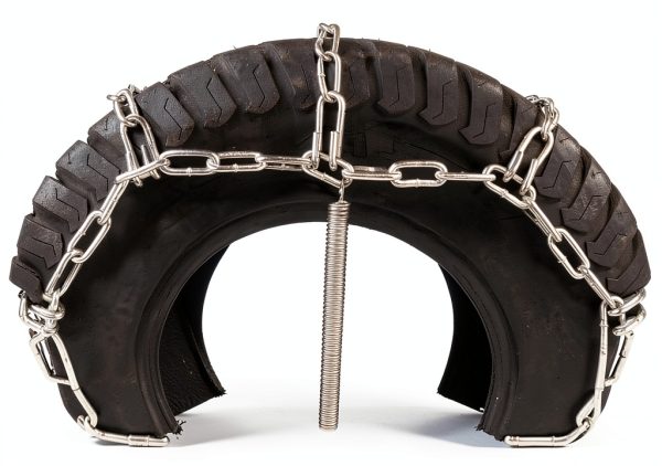 4‑Link Tire Chains ROP Shop 29" Tractor Steel-3