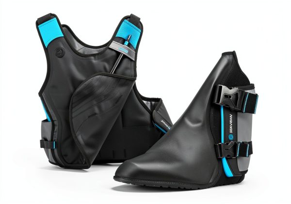 Snorkel Vest Seaview Palawan Black Neoprene Adults-2