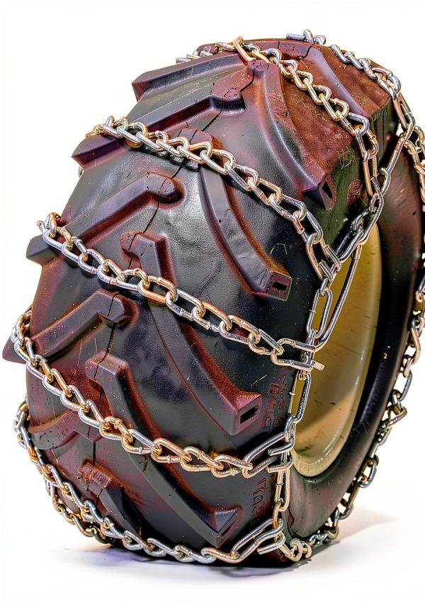 TireChain 26in Tractor Snow Chain Carbon Steel-0