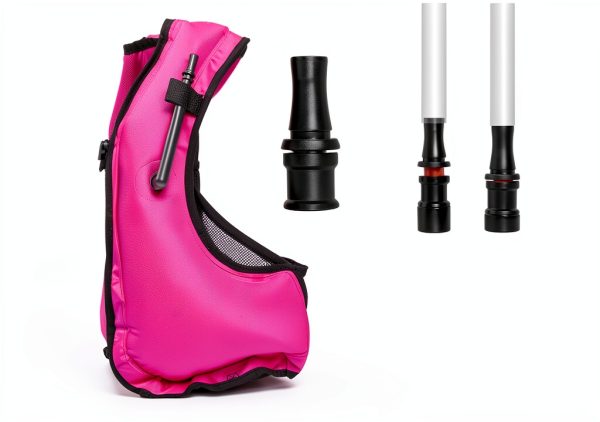 OMOUBOI Pink Inflatable Snorkel Vest Adult-6