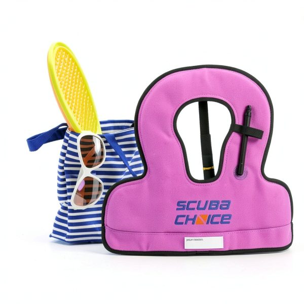 Scuba Choice Kid's Snorkel Vest Purple Child-5