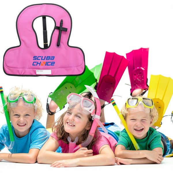 Scuba Choice Kid's Snorkel Vest Purple Child-4