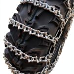 Heavy Duty Tire Chains Carbon Steel Universal Fit-0