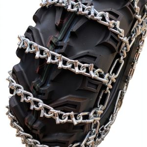 Heavy Duty Tire Chains Carbon Steel Universal Fit-0