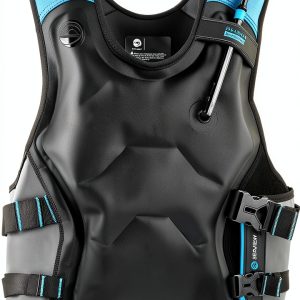 Snorkel Vest Seaview Palawan Black Neoprene Adults-0