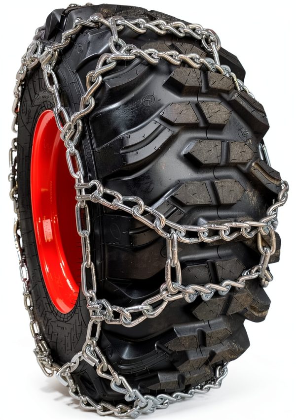TireChain.com Duo Grip Tire Chains for Farm Tractors-0