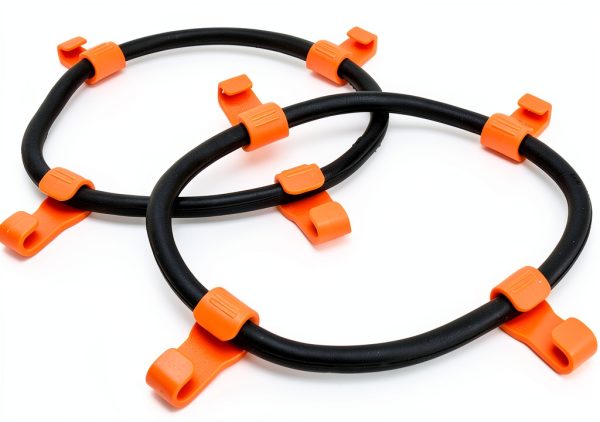 MowerPartsGroup Metal Snow Chain for 20-21 Inch Tires-2