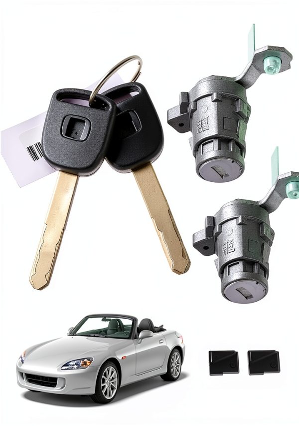 Door Lock Cylinder Front Set U3store Brass Keyless-5