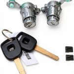 Door Lock Cylinder Front Set U3store Brass Keyless-0