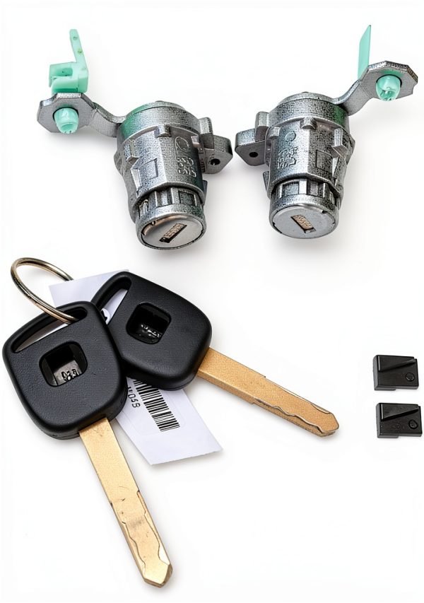 Door Lock Cylinder Front Set U3store Brass Keyless-0