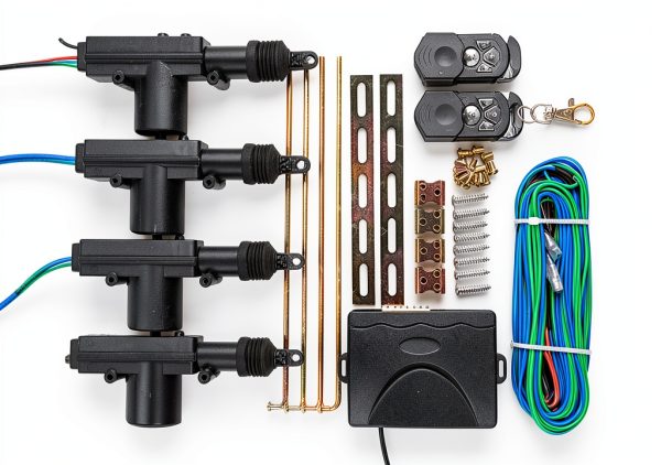 XYZCTEM Car Anti-Theft Power Door Lock Kit Model XYZCTEM-259 with-0